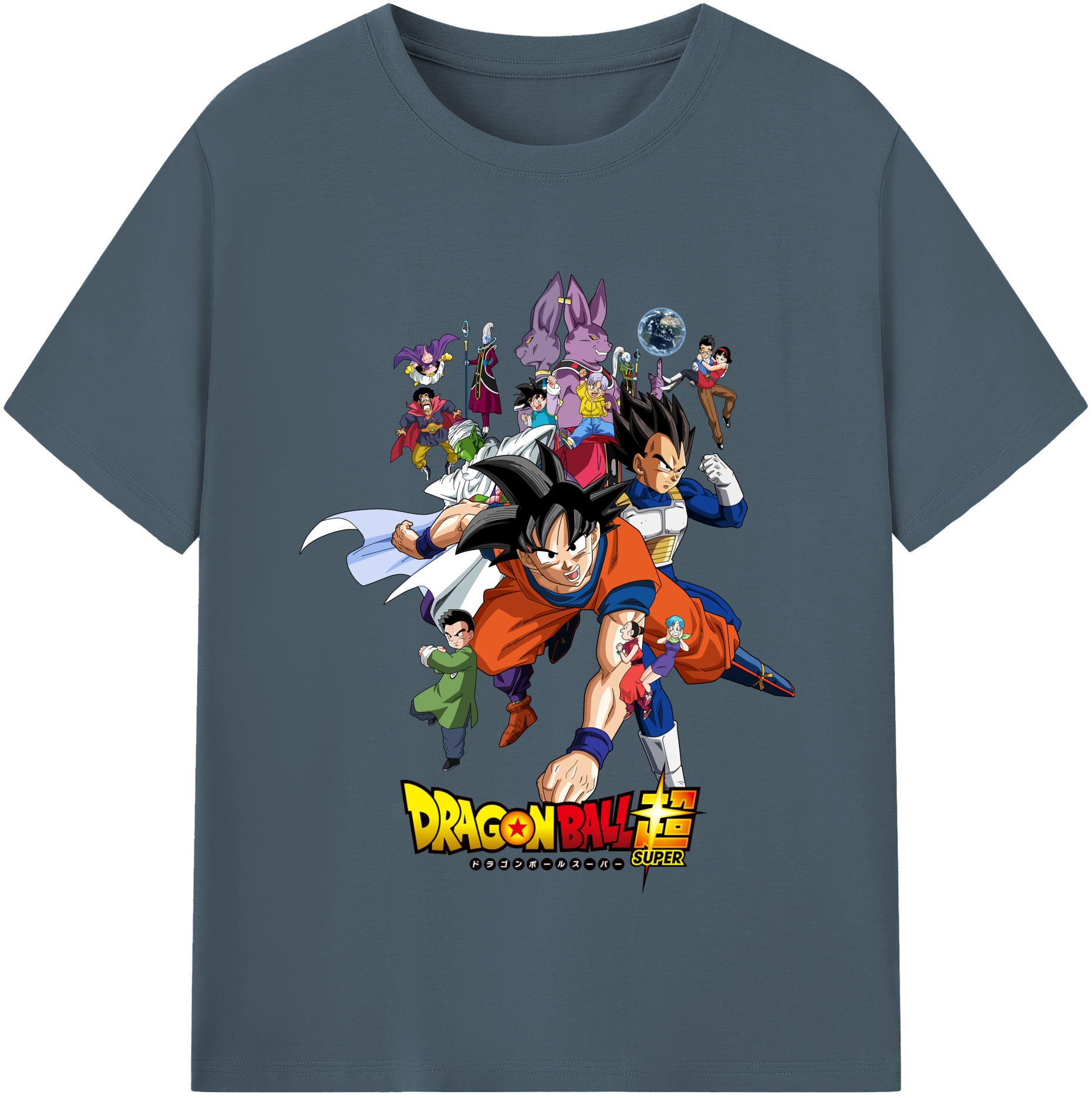 （画像用） ドラゴンボール DRAGON BALL 綿100％半袖Tシャツ（フロントプリント）